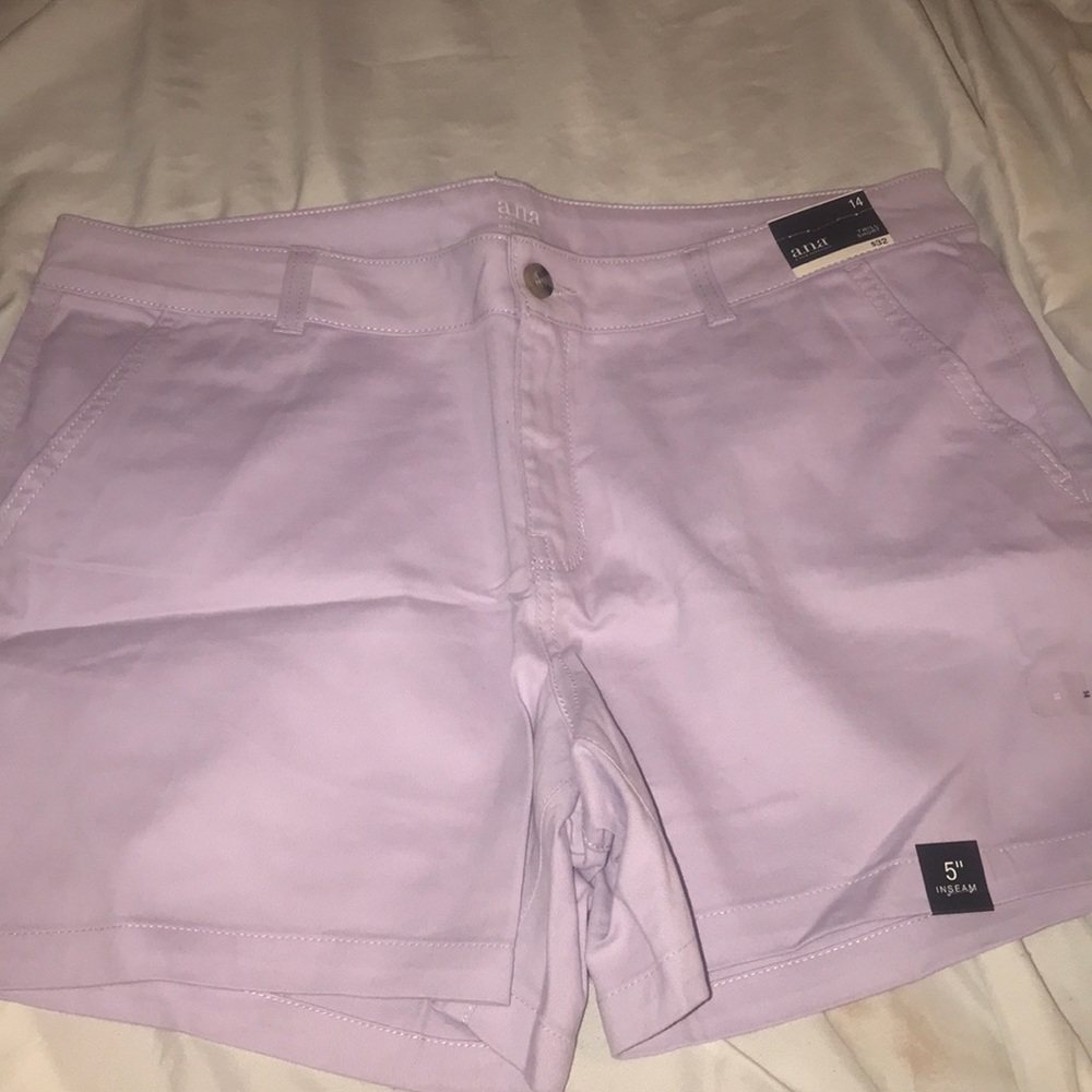 LIGHT PURPLE SHORTS